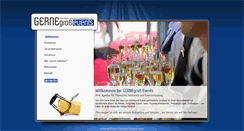 Desktop Screenshot of gernegross-events.de